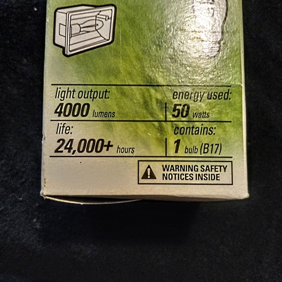 GE Lucalox 50 High Pressure Sodium Electric Bulb - Picture 3 of 6